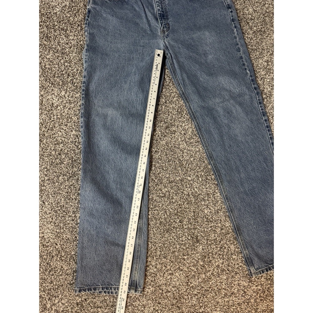 Carhartt Jeans Mens 38x36 Blue Denim B480 DSP Traditional - Picture 7 of 10